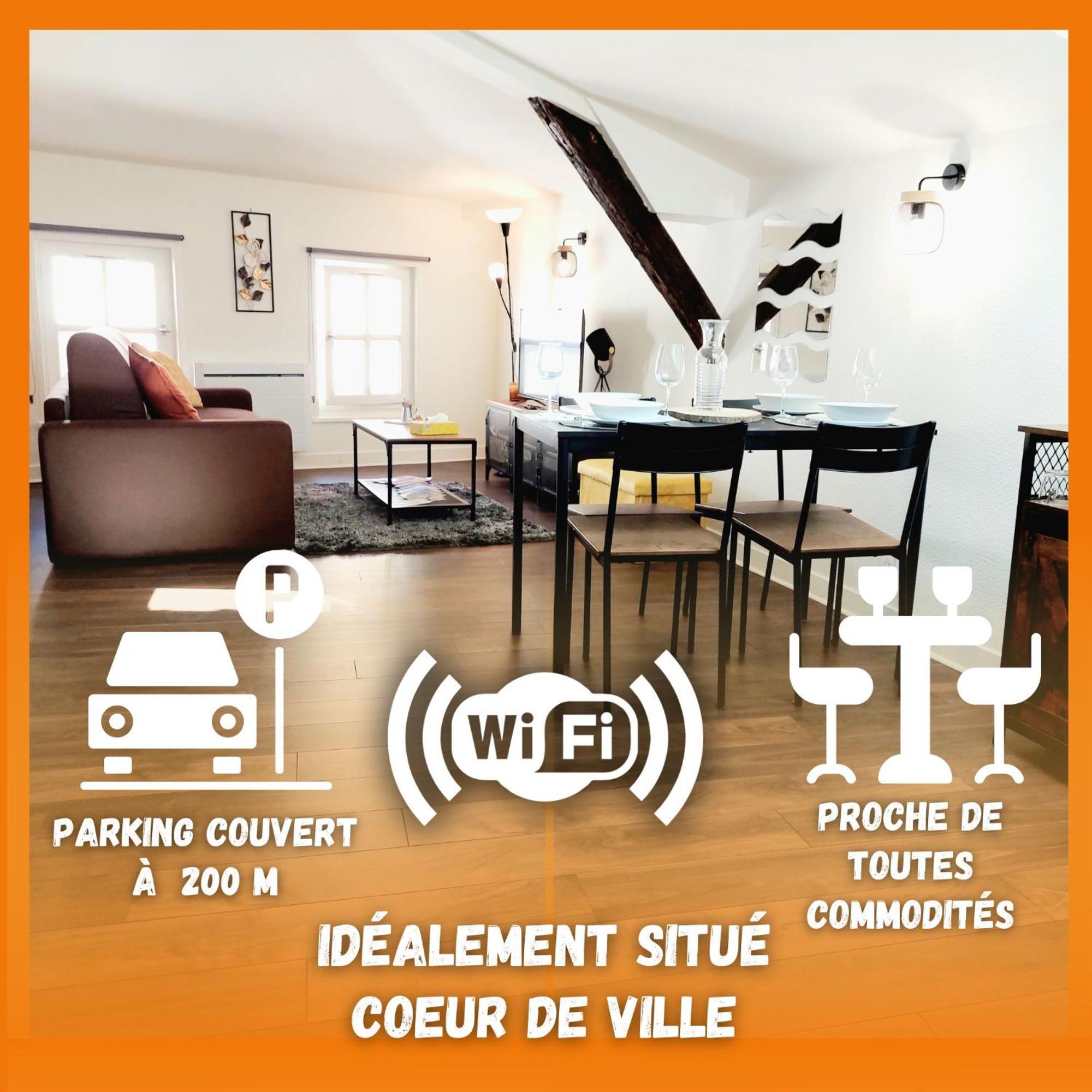 Studio Cosy dans le centre historique WIFI Angoulême Extérieur photo